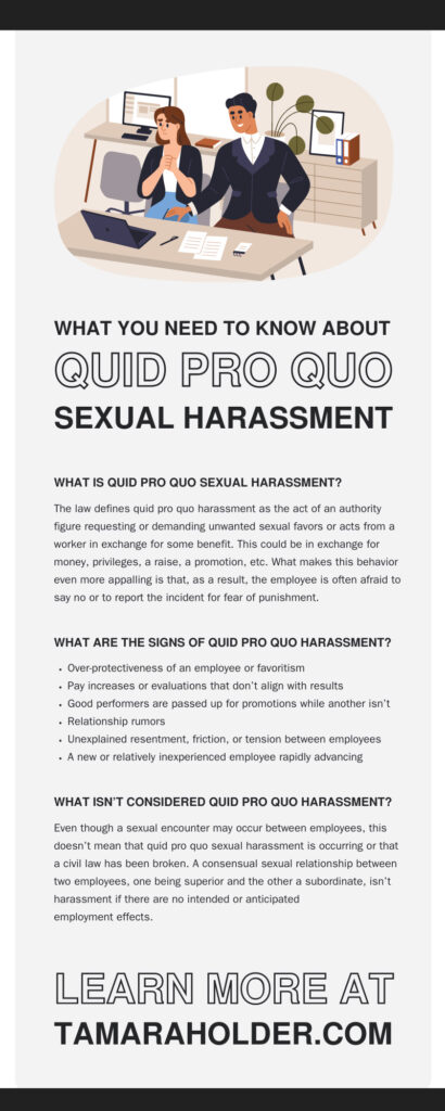 What You Need To Know About Quid Pro Quo Sexual Harassment 6395